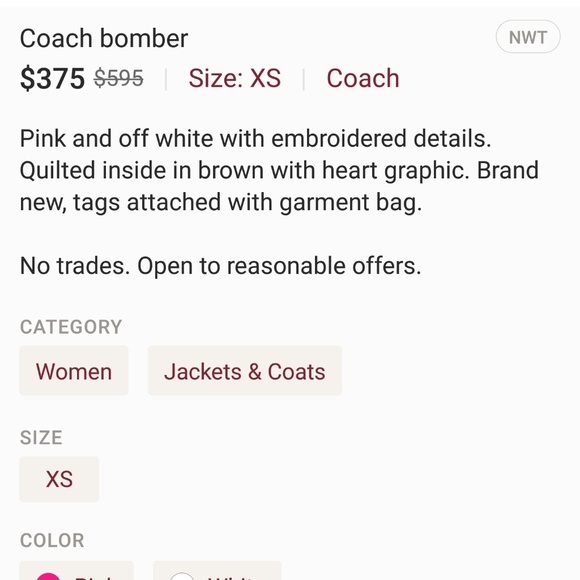 Coach Souvenir baseball - Picture 7 of 8